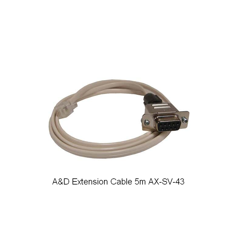 A&D Extension Cable 5m AX-SV-43