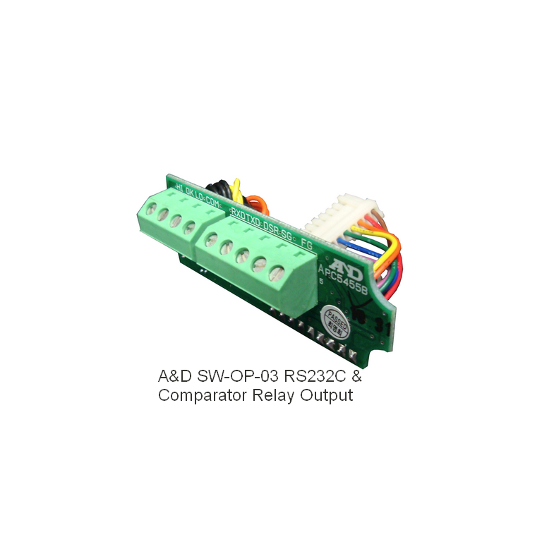 A&D SW-OP-03 RS232C & Comparator Relay Output