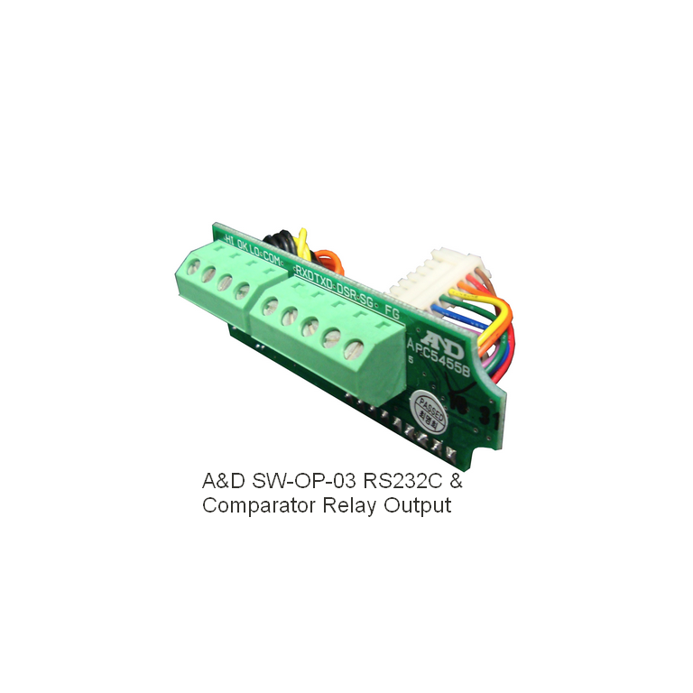 A&D SW-OP-03 RS232C & Comparator Relay Output