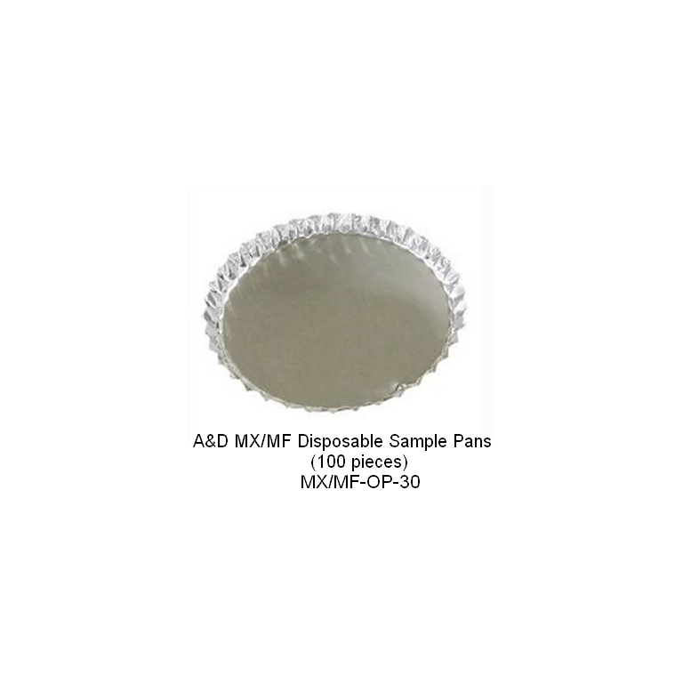 A&D Single Use Sample Pans MX/MF-OP-30