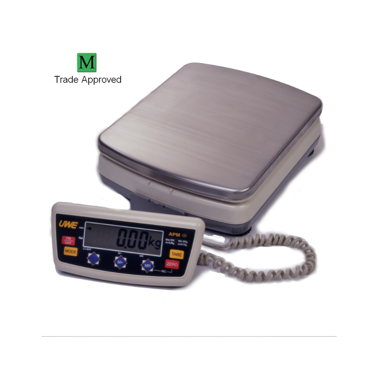 UWE APM-6 EC Trade Approved Portable Scale