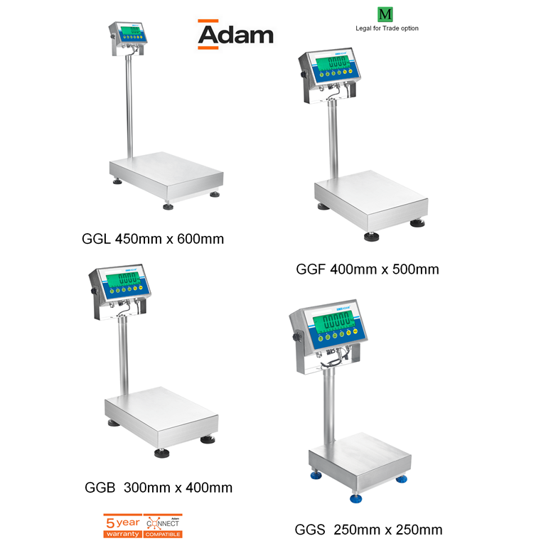Adam Gladiator IP68 Washdown Scales