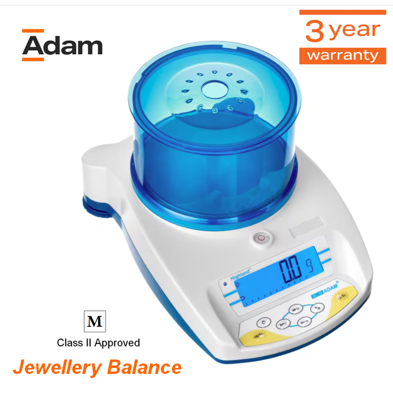 Adam Highland Precision Jewellery and Gold Balances with 3 Year Warranty