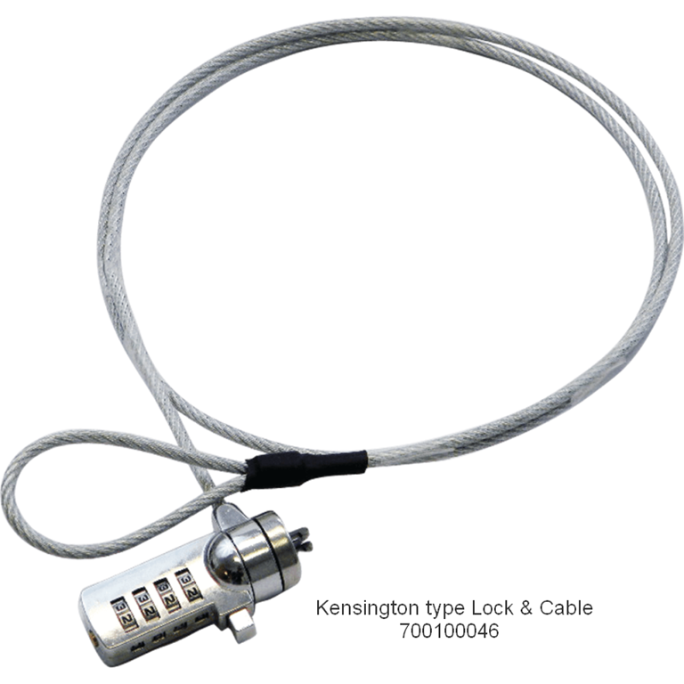 Adam Kensington type lock & cable 700100046