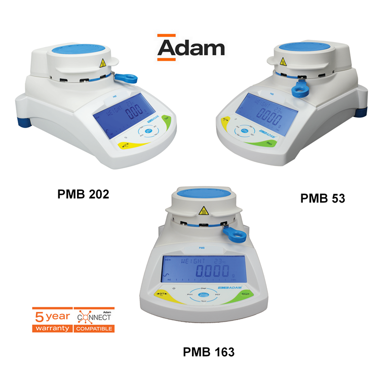 Adam PMB Moisture Analysers