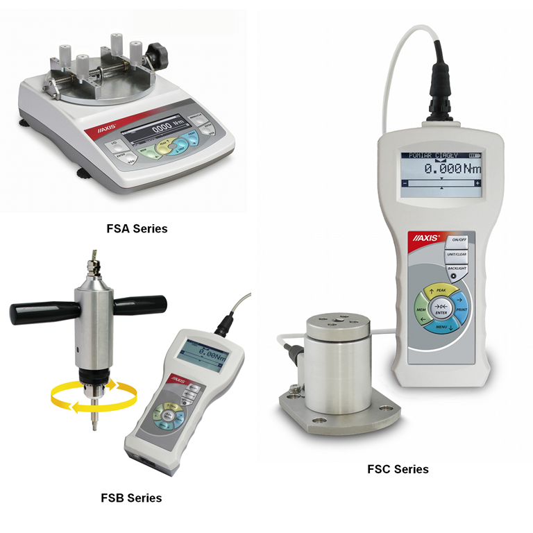 Axis FS Series Torque Testers