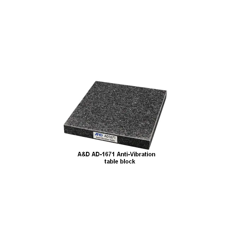 A&D AD-1671 Anti-vibration Table Block