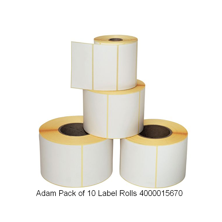 Adam Pack of 10 Label Rolls 4000015670