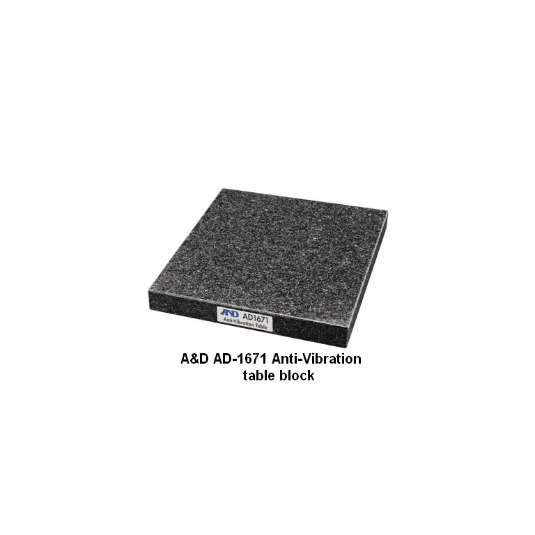 A&D AD-1671 Anti-Vibration Table (Slab)