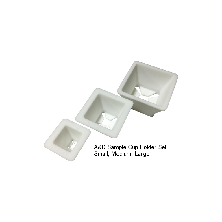 A&D AX-HOLDER-SET Sample Cup Holder - Set of 3pcs - Small, Medium, Large 