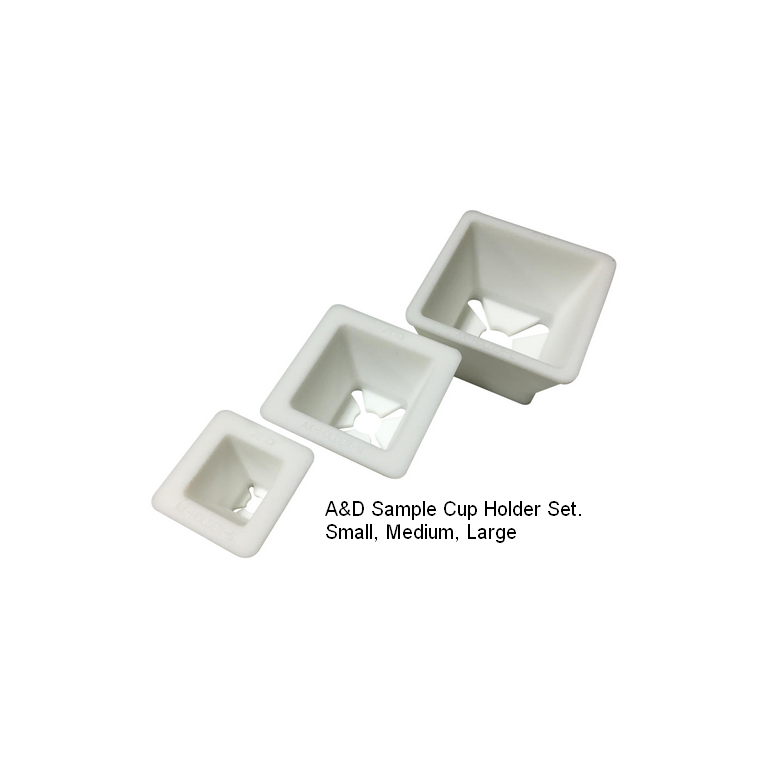 A&D AX-HOLDER-SET Sample Cup Holder - Set of 3pcs - Small, Medium, Large 