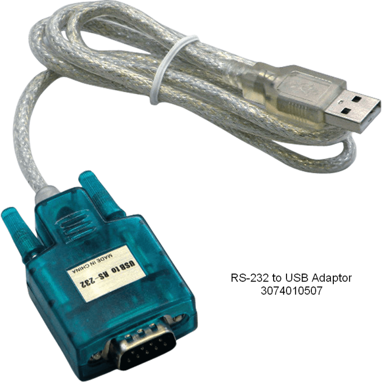 Adam RS-232 to USB Cable 3074010507 (order with RS-232 cable)