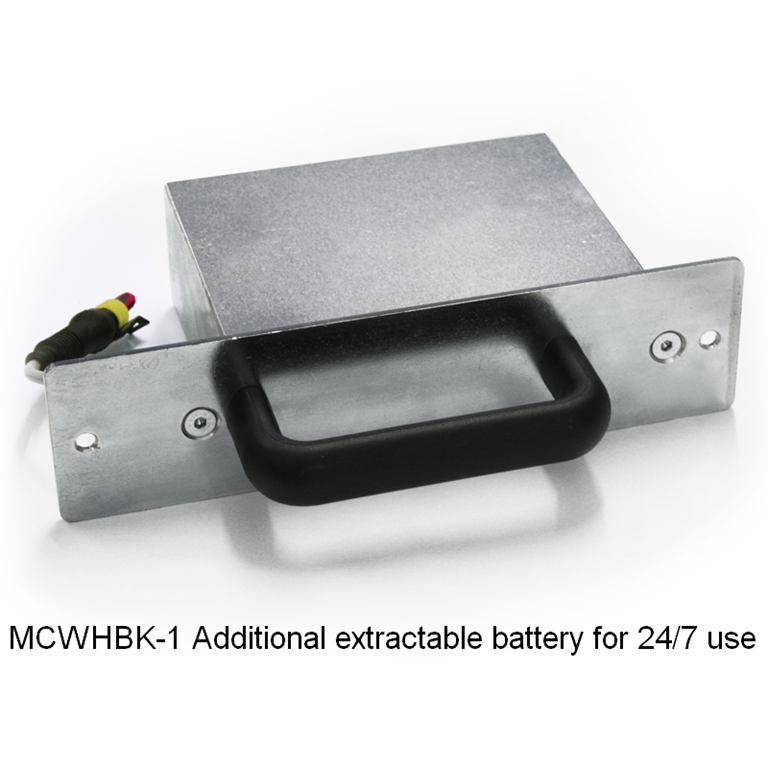 Dini Argeo MCWHBK-1 Additional extractable battery for 24/7 use 