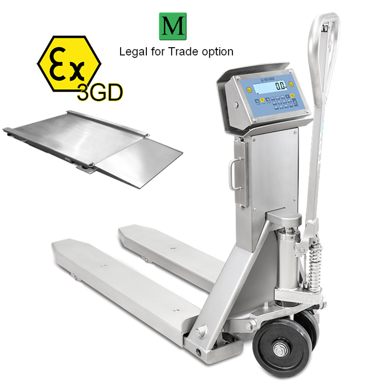 Dini Argeo TPWI-PRO "EX" 3GD ATEX Pallet Truck Scale
