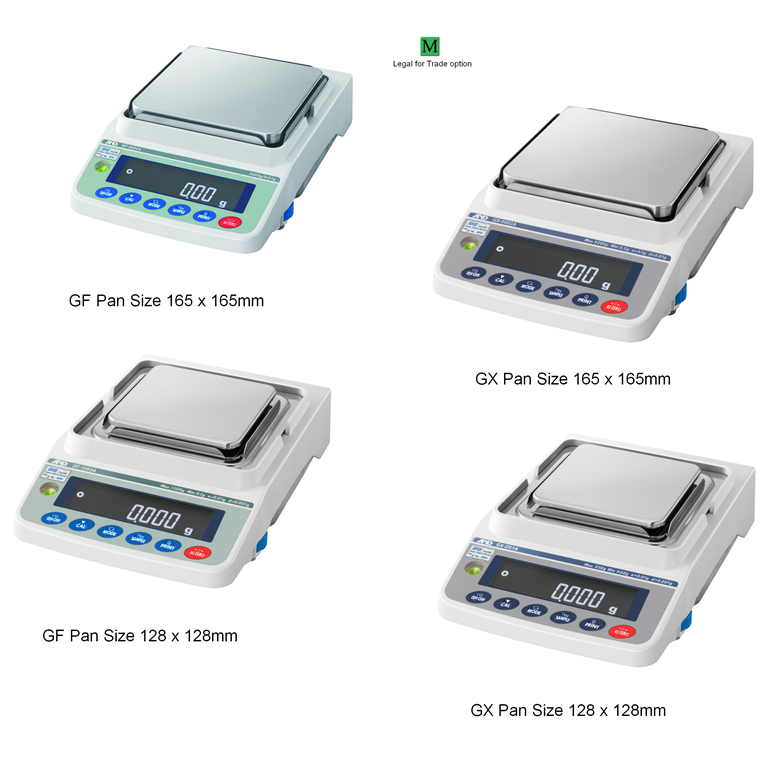 A&D Apollo GF-A / GX-A Precision Balances