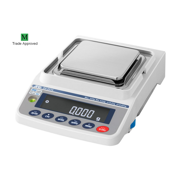 A&D GX-3002A-EC Precision Balance Trade Approved