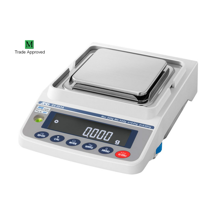 A&D GX-303A-EC Precision Balance Trade Approved