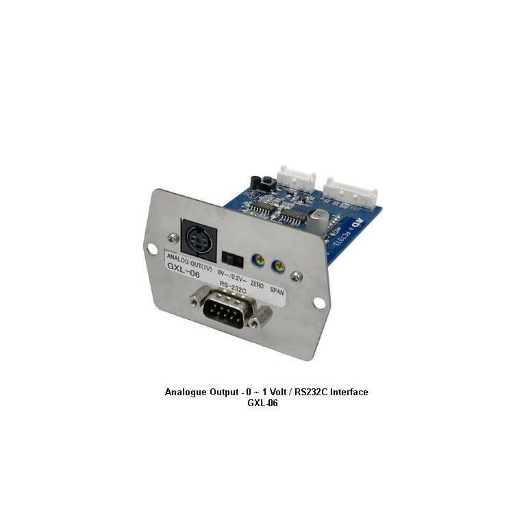 A&D Analogue Output - 0 ~ 1 Volt / RS232C Interface GLX-06