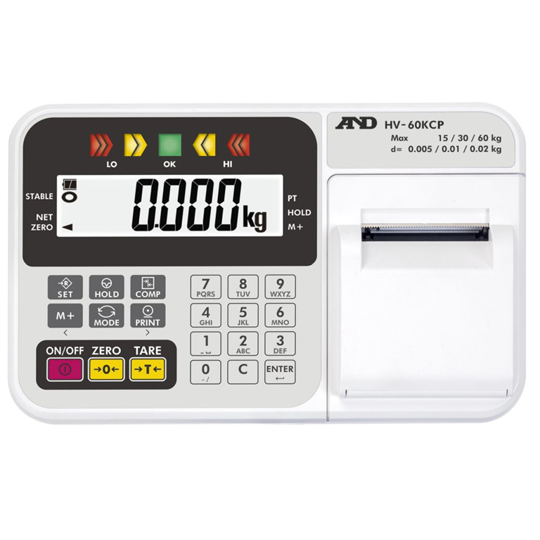 A&D HV/HW-KCP Display