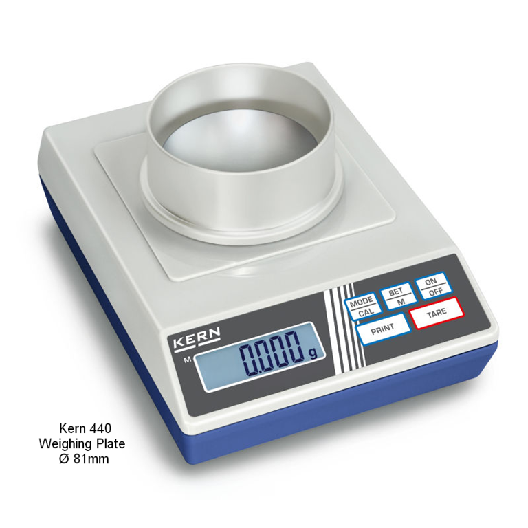 Kern 440 Precision Balances Ø81mm