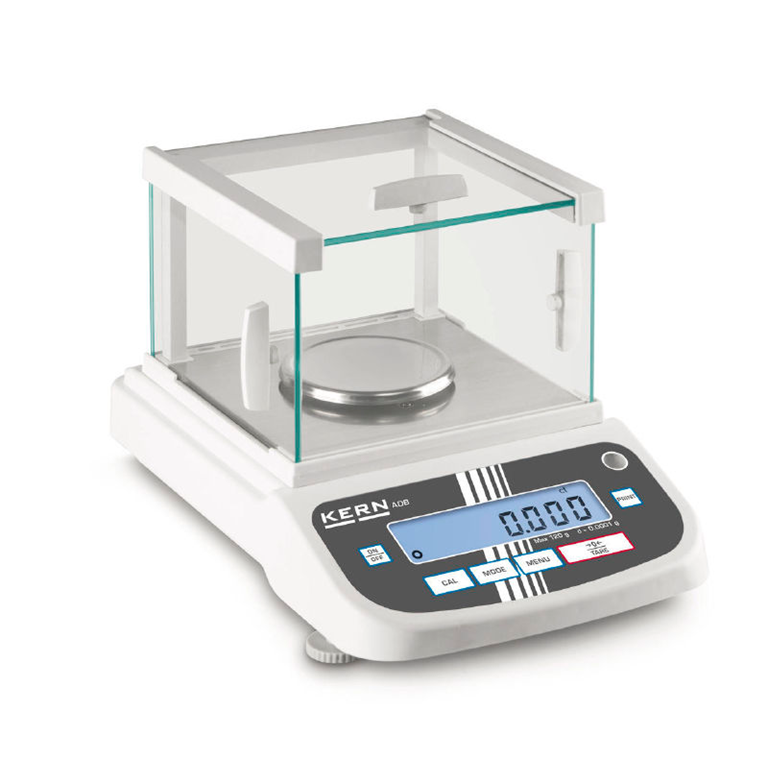 Kern ADB-ADJ Analytical Balances small shield