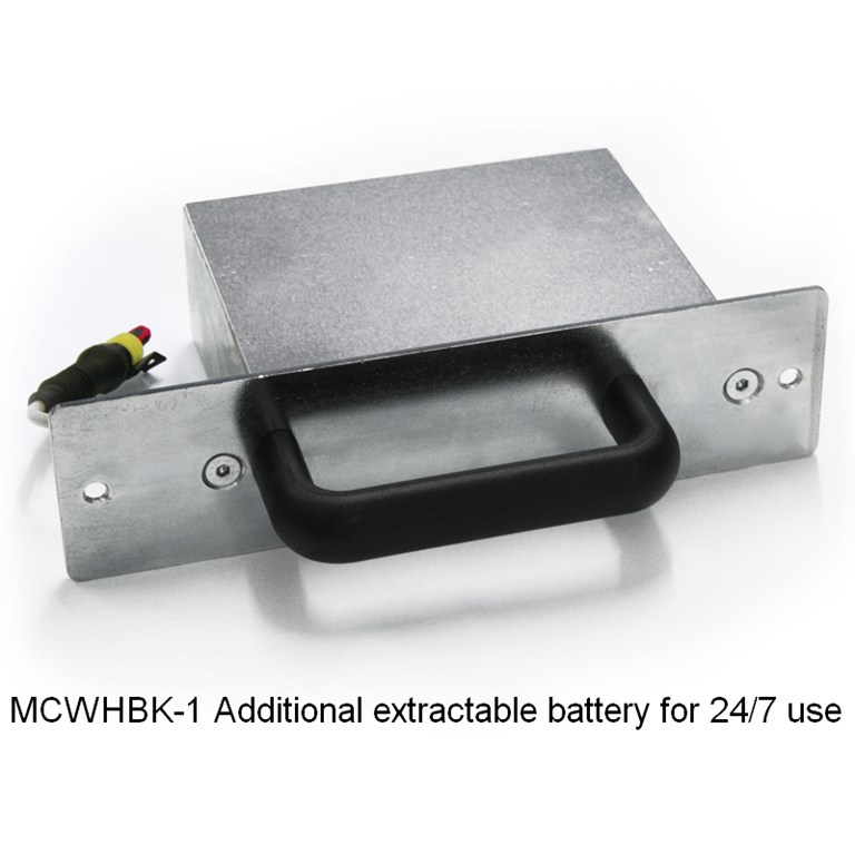 Dini Argeo MCWHBK-1 Additional extractable battery for 24/7 use