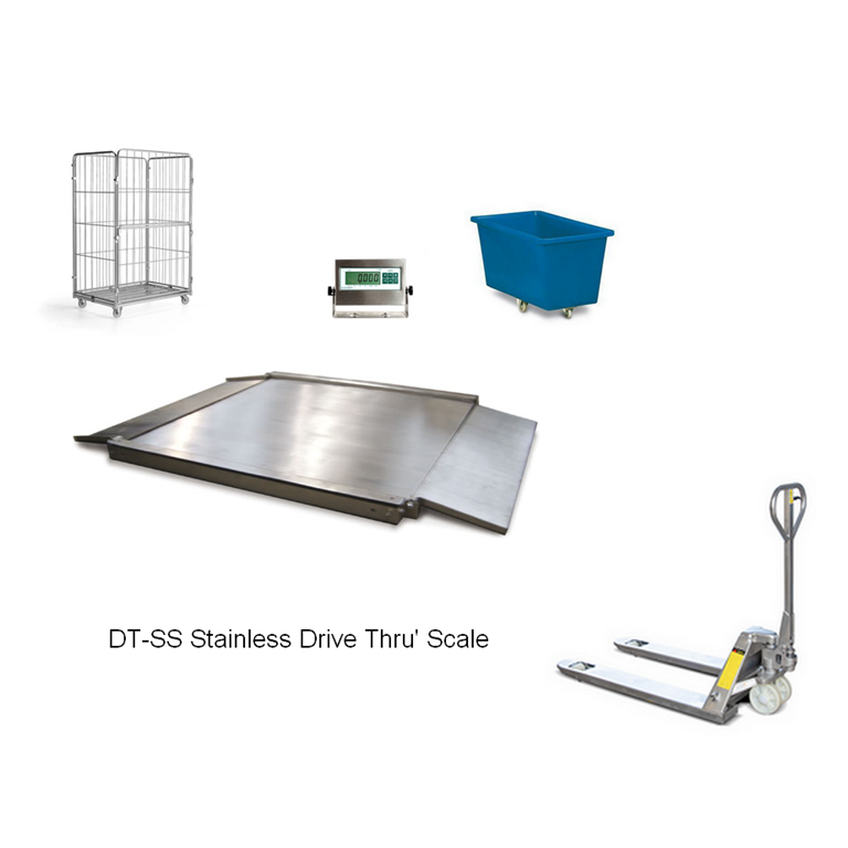 Marsden DT-SS Stainless-Steel Drive Through Scale