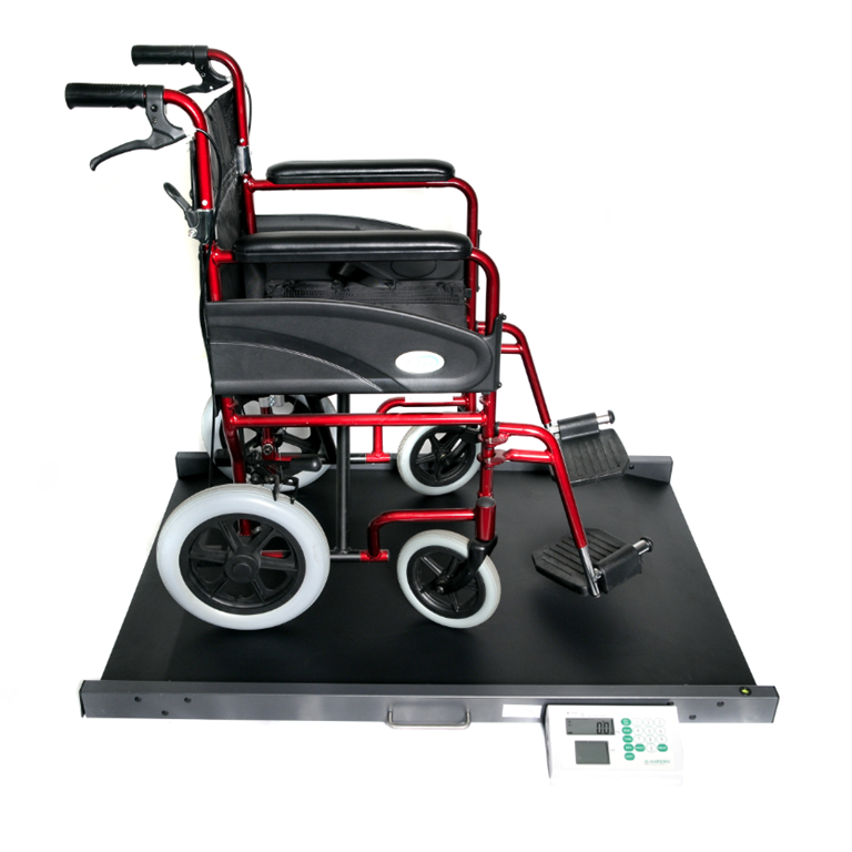 Marsden M-650 Wheelchair Scale use
