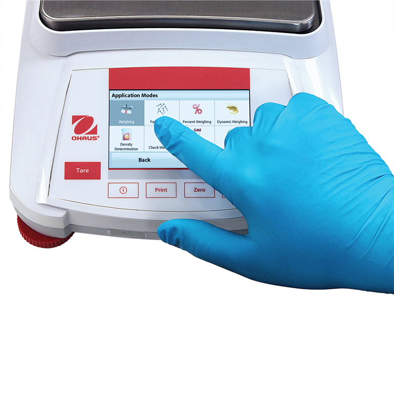 Ohaus Adventurer Precision Balance touch screen