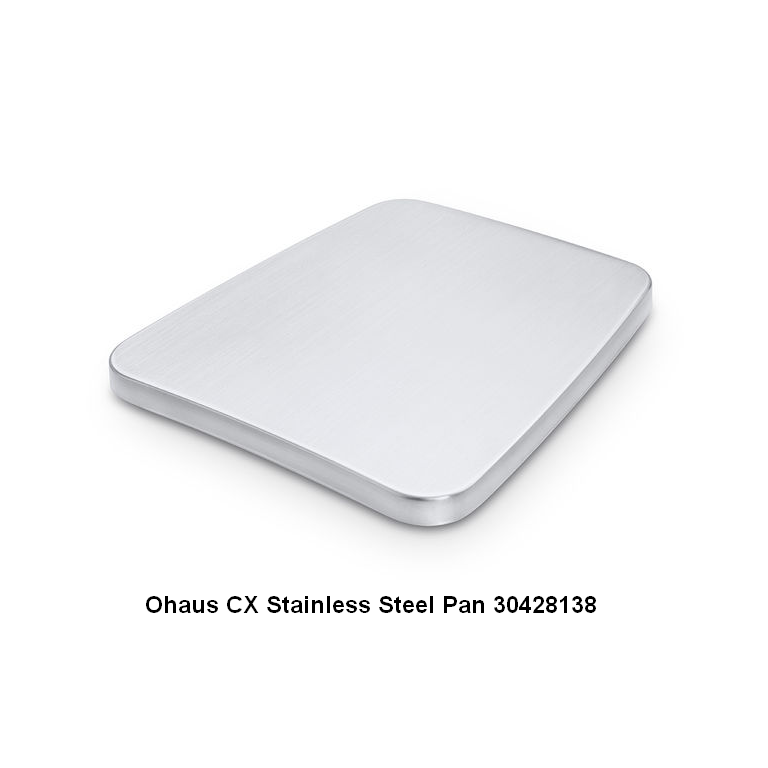 Ohaus CX Compact Scale Stainless Pan 30428138