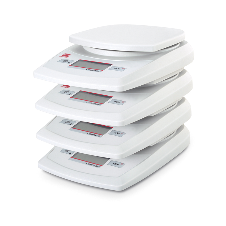 Ohaus Compass CR stacking