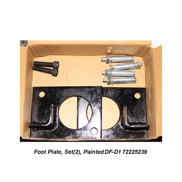 Ohaus Foot Plate, Set(2), Painted, DF-D1