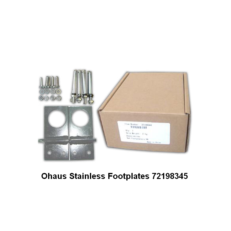 Ohaus DF 3000 Foot Plate Kit (Stainless) 72198345