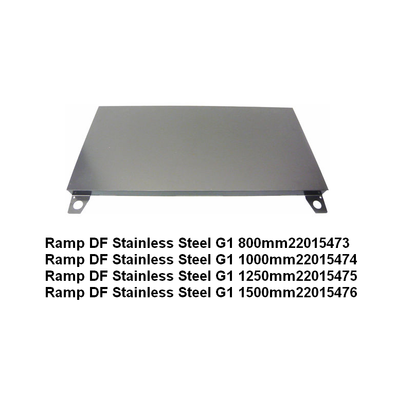 Ohaus DF Series Stainless Steel Floor Scale ramps