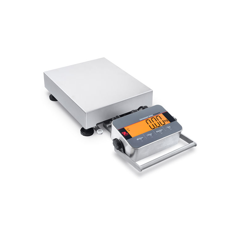 Ohaus Defender 3000 Stainless Front Mount Bench Scale