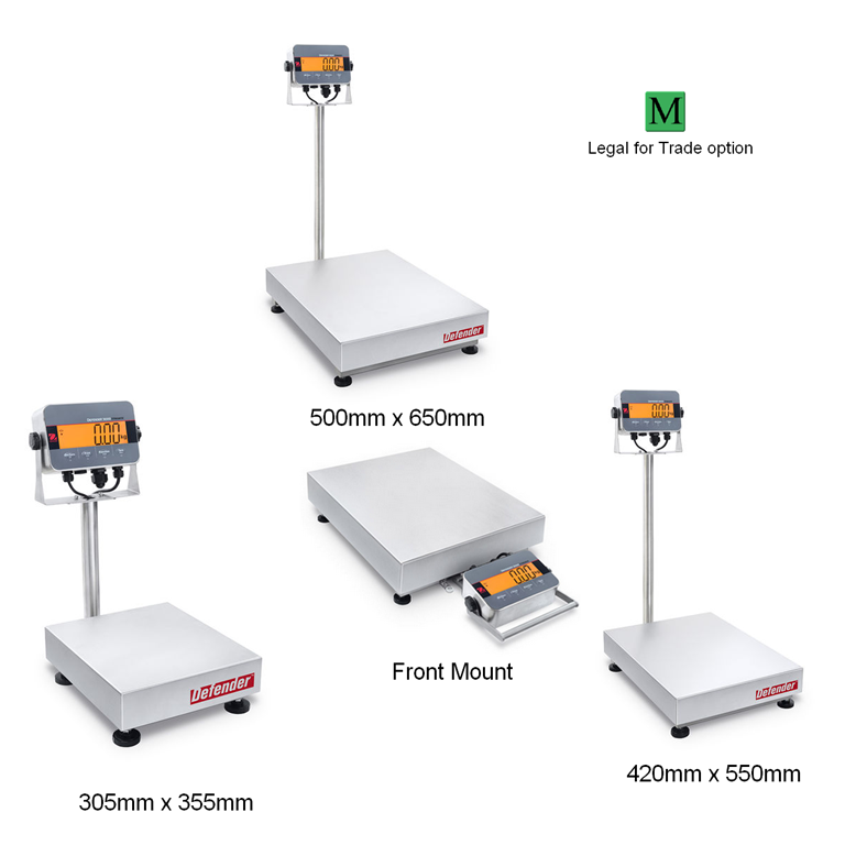 Ohaus Defender 3000 Stainless Bench Scales