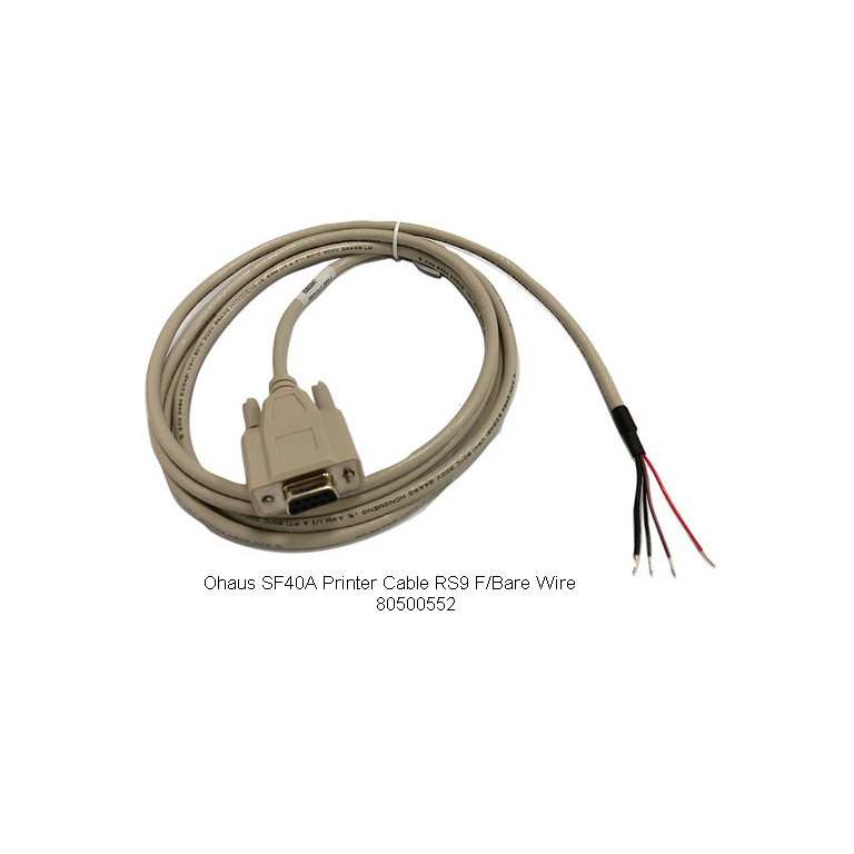 Ohaus Cable RS232 i-D33XW 80500552