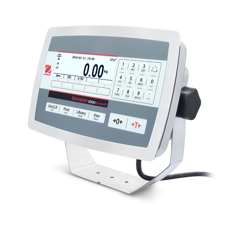 Ohaus Defender 5000 TD52XW display