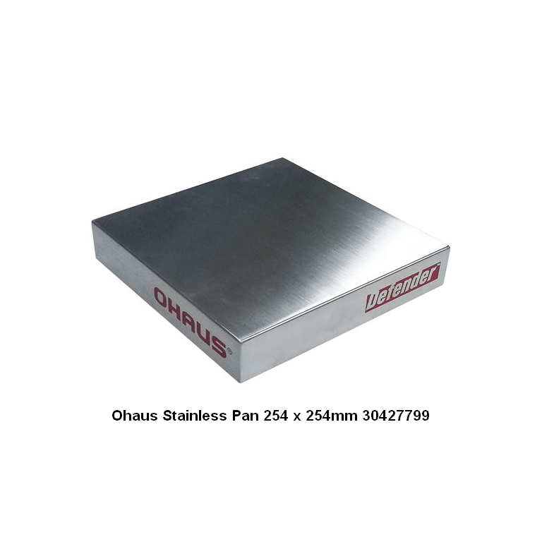Ohaus Pan 254 x 254 mm 304 stainless steel 30427799
