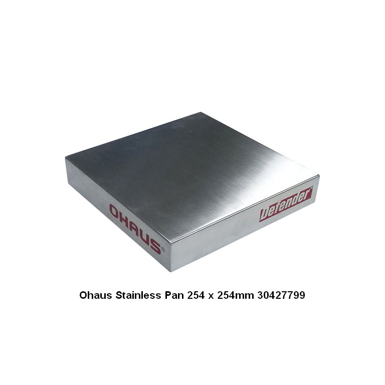 Ohaus Pan 254 x 254 mm 304 stainless steel 30427799