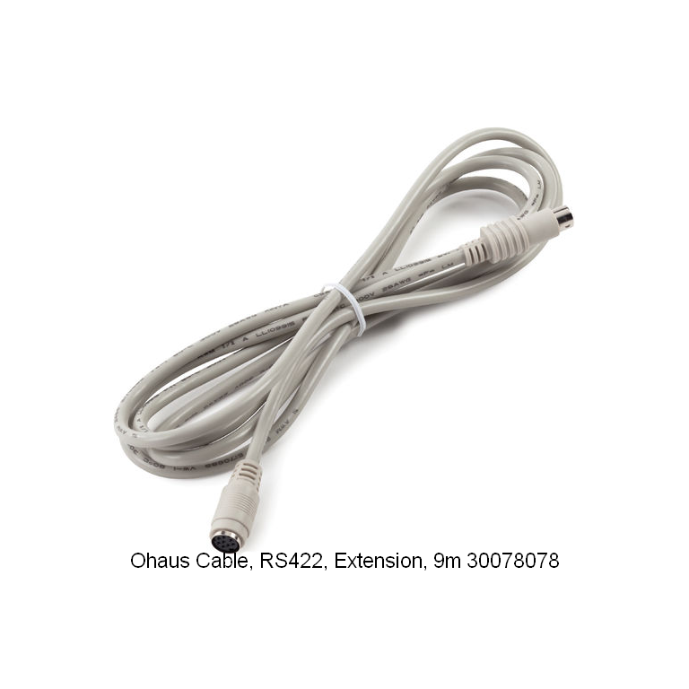 Ohaus Terminal extension cable, RS422, 9m 30078078