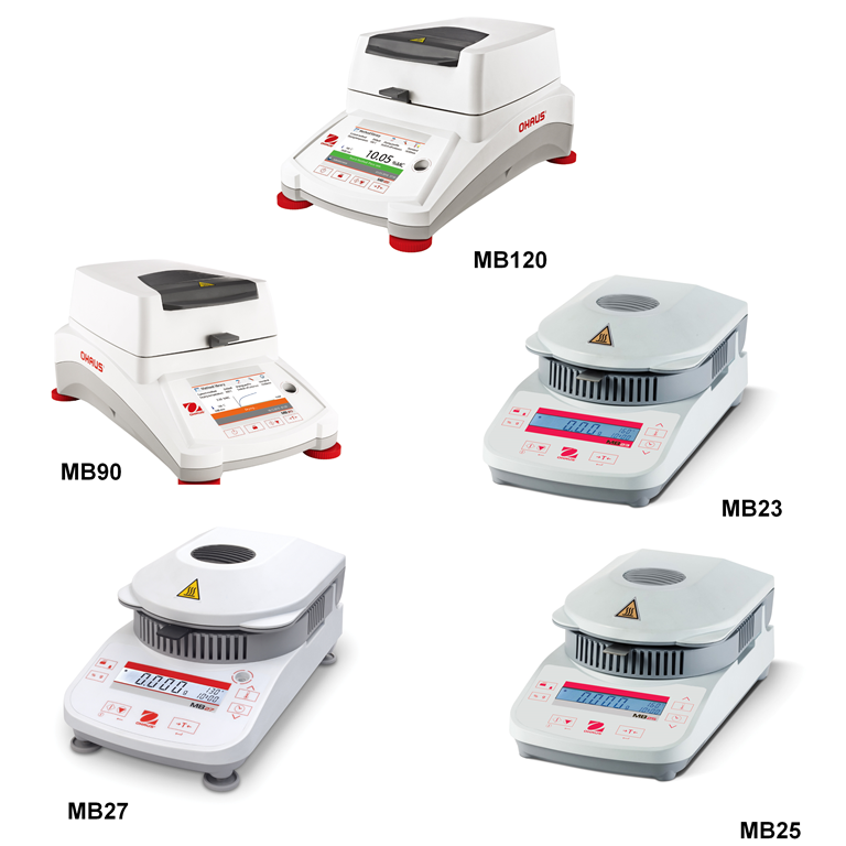 Ohaus MB Moisture Analysers