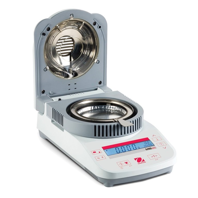 Ohaus MB25 Moisture Analyser fully open