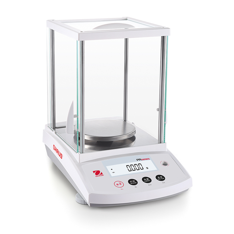 Ohaus PR Series Precision Balance with draft shield 1mg only