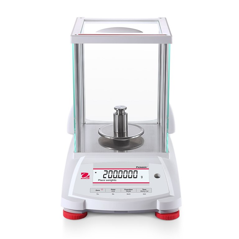 Ohaus Pioneer Analytical Balance calibrated