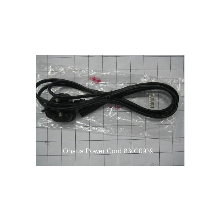 Ohaus Power Cord 83020939