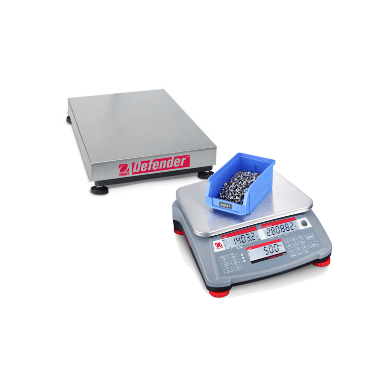 Ohaus Ranger 3000 Counting Scale With 2nd Base