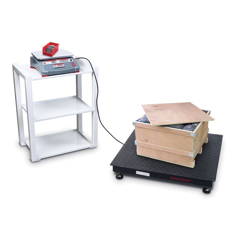 Ohaus Ranger 3000 Counting Scale With 2nd-Base