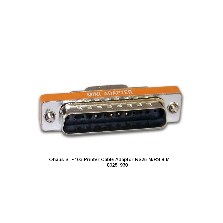 Ohaus STP103 Thermal Printer Cable Adaptor 80251930