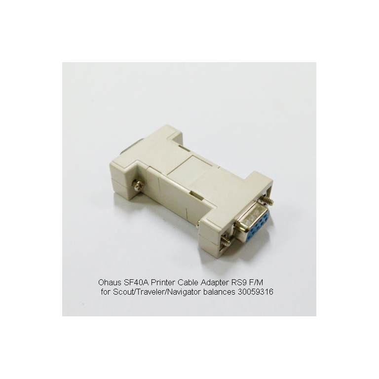 Ohaus SF40A Printer Cable Adaptor 30059316